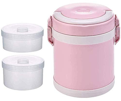 FSLQNX Bento Boxes Insulated Thermal Food Container Flask 0.8L/2.0L, Leakproof Lunch Box Stainless Steel Soup Thermos, Lunch Jars For Hot Food Lunch Box Insulated,Bento-Styled Lunch Solution Offers