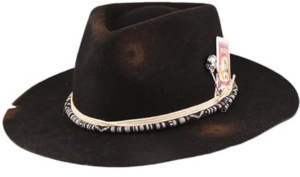 MALSSE Wool Homburg Exotic Top Hat Panama Porkpie Surprise Boyfriend Father Uncle Casual Hat