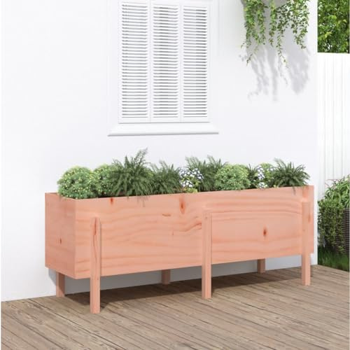 Hochbeete Für Garten Metall, Hochbeet 160x50x57 cm Massivholz Douglasie für Garten, Terrasse, Balkon und Wohnräume