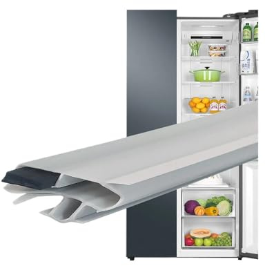 Compatible for Haier/Meiling/Midea/Rongsheng Swan/LG/Samsung/Refrigerator Door Seal Adhesive Strip Magnetic Door Seal Adhesive Ring