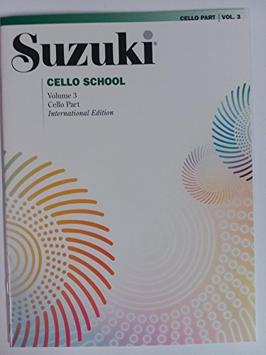 Suzuki Cello School: Cello Part (Volume 3)
