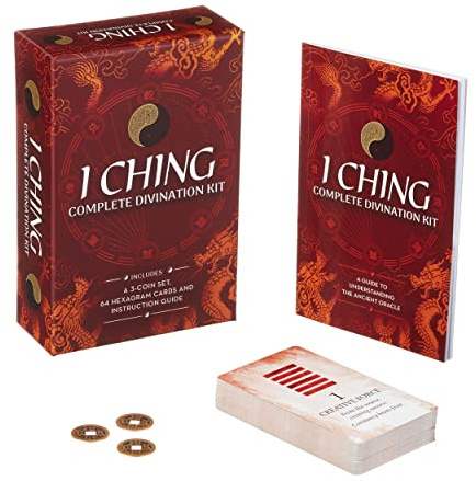 I Ching Complete Divination Kit: A 3-Coin Set, 64 Hexagram Cards and Instruction Guide (Arcturus Oracle Kits)