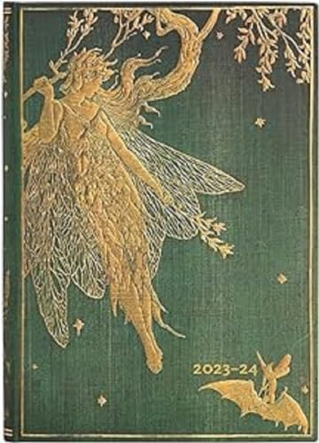 Paperblanks 18-Monatskalender 2023-2024 Lang’s Fairy Books | Horizontal | Midi (130 × 180 mm)