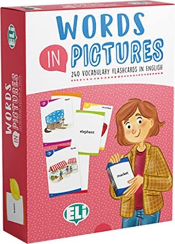 Words in Pictures: 240 illustrierte Lernkarten + Anleitung (ELI Spiele: Spiele zum Sprachenlernen)