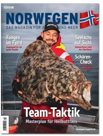 Norwegen-Magazin 1/22 + DVD (Norwegen Magazin: Das Magazin für Angeln und Meer)