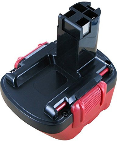 AboutBatteries Batterie Compatible Bosch PSR 12VE-2, 12.0V, 3000mAh, Ni-MH