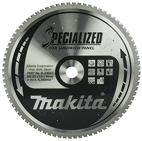 Makita Specialized Saegeblatt, 355 x 30 mm, 80Z, B-33607