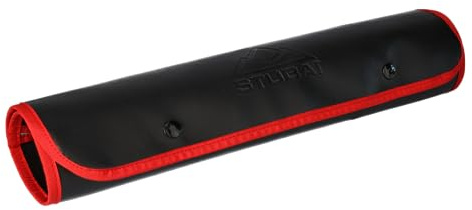 Leder Rolltasche leer für 6 Werkzeuge geeignet für Stechbeitel, Schnitzeisen, Schnitzwerkzeuge und Schneidwaren verschiedener Hersteller wie Stubai zur sicheren Aufbewahrung und Transport