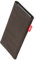 fitBAG Jive Braun Handytasche für Apple iPhone 5 / 5s / SE 16GB 32GB 64GB Tasche aus Textil-Stoff mit Microfaserinnenfutter | Hülle mit Reinigungsfunktion | Made in Germany