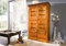 MASSIVMOEBEL24.DE Oxford Kleiderschrank Akazie 108x64x180, Farbe:Hellbraun lackiert, Größe:108x64x180 cm (BxTxH)