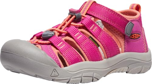 KEEN Newport H2 Sandalen für Kinder, Very Berry/Fusion Coral, 20/21 EU