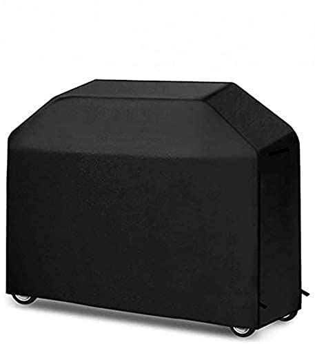 Yontree Grill Abdeckhaube, Grillabdeckung Wasserdicht BBQ Cover Schutzhuelle Haube Grill Abdeckplane Gasgrill-Abdeckung Schwarz 190 x 71 x 117 cm (XXL)