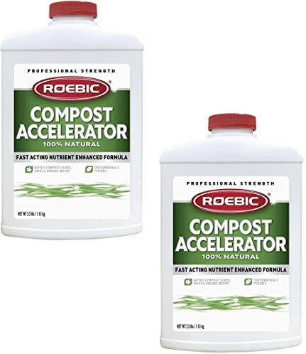 Roebic Laboratories CA-2.5-12 2-1/2-Pound Bacterial Compost Accelerator (2 Pack)