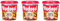 3er Pack Nudossi Nougat Aufstrich (3 x 200 g) Haselnuss-Nougat-Creme, Süßer Aufstrich