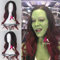 Guardians of the Galaxy 2 Gamora cosplay wig women Long Wavy Movie Anime hair Cosplay Halloween Wig
