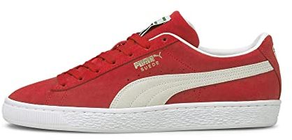 PUMA Basket Classic XXI Sneaker für Herren, High Risk Red White, 42 EU