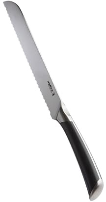 Zyliss Comfort Pro Brotmesser, Eisgehärteter deutscher Stahl, 20,3 cm, Schwarz/Edelstahl