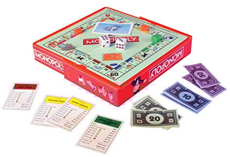 Super Impulse - 361224 Worlds Smallest Monopoly Brettspiel der Welt als Mini-Version, ab 8 Jahre