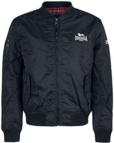 Lonsdale Homme Tern Hill Veste, Noir, 3XL EU