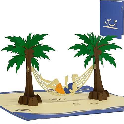 LINPOPUP®, LIN17581, POP UP Karte - 3D Gutschein-Karte - Geschenkgutschein für Urlaub, Reise Erlebnis-Geschenk - Geburtstags-Karte - Klapp-Karte, N341