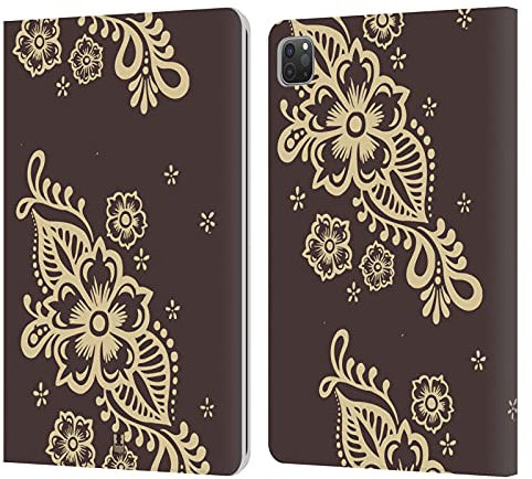 Head Case Designs Viñas Alheña Carcasa de Cuero Tipo Libro Compatible con Apple iPad Pro 11 2020/2021 / 2022