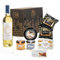 ENRIQUE RECH - Cesta Regalo Gourmet - Vino Blanco Verdejo V&R - Paté Brandada de Bacalao - Paté de Salmón – Hummus de Garbanzo – Berberechitos Marisol - Anchoas y Picos Artesanos