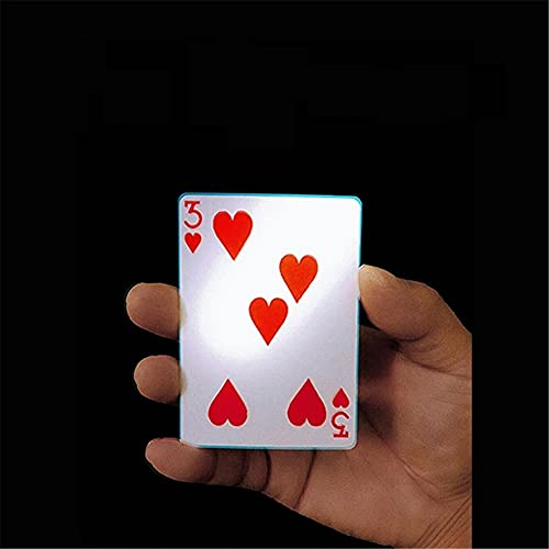 ZQION 3 bis 5 Herzen Spielkarten Poker Zaubertricks Nahaufnahme Street Illusion Karten Gimmick Magia Card Requisiten