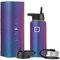 Insulated Water Bottle with Straw - 650/950/1200/1800 ml - Leakproof Double-Walled Stainless Steel Metal Drink Flask BPA-Free - Sports Travel Gym Camping Hiking Kids
