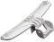 JCSPARES® - Maniglia Per Porta Lavatrice Oblò Compatibile Con Samsung Per Modelli: WF9902AWE WF9902AWEXEF WF9902LWE/XET WF9902LWE1XEC ed ULTERIORI