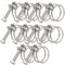 10 Pieces Double Wire Hose Clips, Adjustable 36mm-40mm Water Hose Clamps Stainless Steel Pipe Tube Clips, 11 Sizes Optional Double Wire Plumbing Screw Tight Fastener