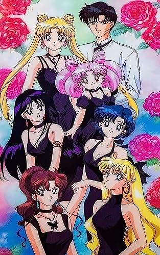 SXSJEIOU 5D Sailor Moon Diamant-Malerei-Set für Erwachsene, Diamant-Kunst-Kunst-Kits für Heimdekoration, 30,5 x 40,6 cm