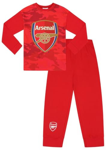 Boys Arsenal Football Club Camouflage Long Pyjama Set (7-8 Years)