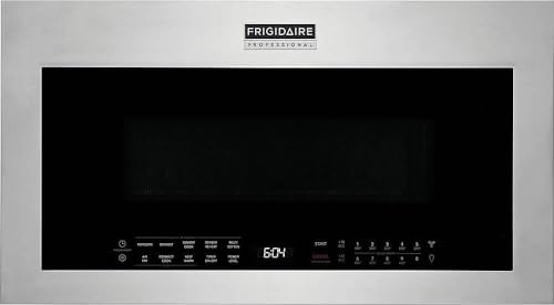 Professional 30 in. 1.9 cu. ft. Over-The-Range Microwave in Stainless Steel with Vent and Air Fry