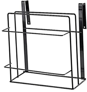 STOBAZA bord wand rack Gegenschneidebrett unter Küchenschränke Lagerregale Schneidebretthalter Hakenleisten zur Wandmontage Hackbrett Schrank Regal Käfig Veranstalter Schneidebrettständer