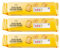 Premium British Extra Cream Custard Creams, Vanilla Custard Flavoured Biscuits - Set of 3 x 165g Packs