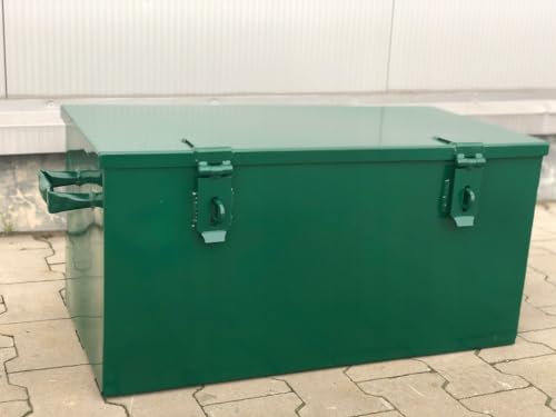 Werkzeugkästen Werkzeugkoffer Werkzeug tragbarer Griff Aus Metall Grün Farbe