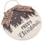 RORPOIR Dekor Christbaumschmuck Weihnachtsdeko Frohe Weihnachten-Zeichen Schild Für Haustür Weihnachtsschmuck Weihnachts-willkommensschild Haustür Anhänger Weihnachtsschilder Plastik