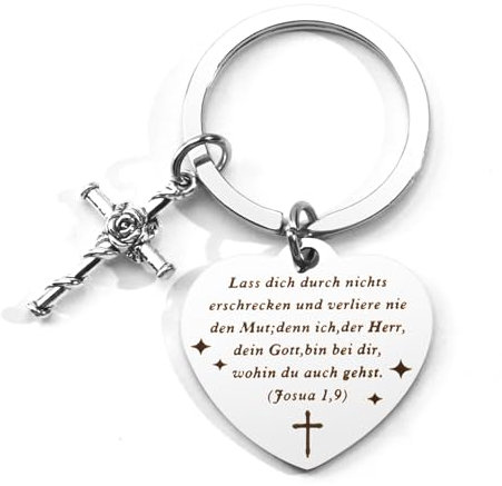 Christliche Geschenke,Spirituelle Geschenke,Bibel Zubehör,Konfirmation Geschenke Junge,Konfirmation Geschenk Mädchen,Schlüsselanhänger,Geschenk Firmung Mädchen,Geschenk Firmung Junge,Firmung Geschenk