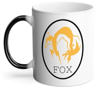 Fox Geek Special Forces Video Game Magic Mug Thermo-Reactive Mug 325ml