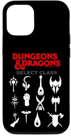 Dungeons & Dragons Select Class 8-Bit Collage Logo Case for iPhone 12/12 Pro