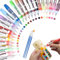 24er Set Kerzenstifte, 24 Farben 10ml Wachsstifte für Kerzen, Kerzenstifte, Wachsplatten für Kerzen, Kerzenstifte zum Verzieren, Keramik Bemalen Set, Kinderleichte Kerzendeko