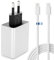 30W Prise Chargeur Rapide pour Google Pixel 8 Pro, 8a, 8, 9, 9 Pro XL, 9Pro, 7, 7a, 7Pro, 6, 5, Aptateur Secteur Type C, 2 M Câble USB C Chargeur