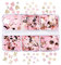 Flower Heart Sequins for Resin Shaker Filler Epoxy Resin Molds Fillings for Butterfly Art Sequi