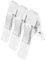 WHAMVOX 3pcSpring Clamps Heavy Duty for Woodworking 4 Inch Wood Woodwork with Non-Slip Coating A-Clip Design Wedding Dress Clamping for Crafting for Crafts, Photography Studios, Outdoor