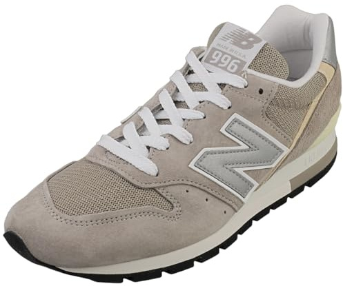 Grau/Silber, New Balance 996, hergestellt in den USA