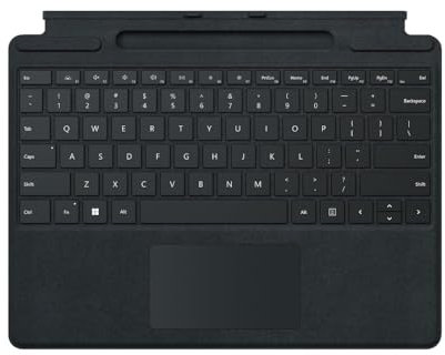 Microsoft Surface Pro Signature Keyboard English UK Keyboard Layout Black 8X7-00007