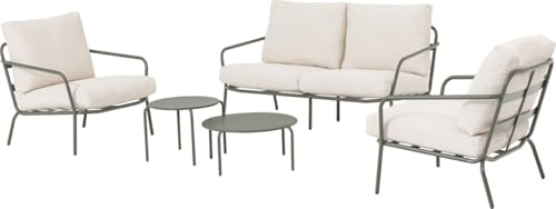 Primaster Gartenmöbel-Set Locarno 2 Sitzer Stahl