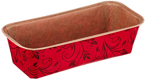 Staedter Molde Maxi para Pan, 21,5 x 9 x 6 cm, Papel, Rojo, 21.5 x 9 x 6 cm