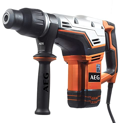 AEG MH 5 G Martello Demolitore 5 kg SDS-Max, Energia d'Impatto è di 7.5 J, Scalpello Regolabile in 12 Posizioni, Vibrazioni di Solo 16 m/s