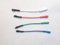 Cartridge Headshell connector wires with gold connectors for Sherwood PM 9800, Lenco L450, L80 usb, L3807 cartridge to Tonearm leads